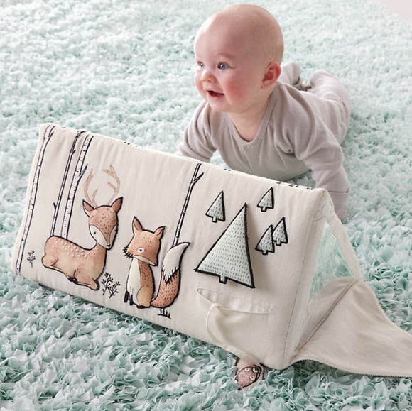Crate & Barrel Kids Woodland Animals Tummy Time Baby Activity Toy - Picture 12 of 12